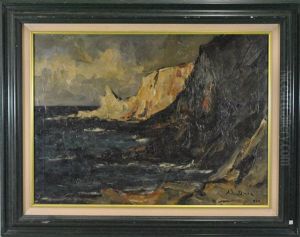 Cote De Bretagne by Armand Gustave Gerard Jamar