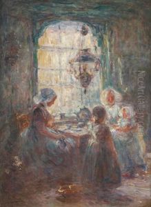 Interieur Ensoleille by Armand Gustave Gerard Jamar