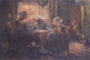 Dutch Interior by Armand Gustave Gerard Jamar