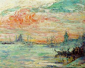 Canal Grande, Venice by Armand Gustave Gerard Jamar