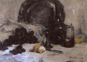 Stilleben by Armand Gustave Gerard Jamar