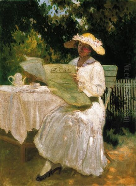 Uzsonna A Kertben (afternoon Tea In The Garden) - view 1