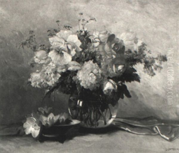 Still Life With Begonias - view 1