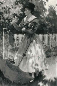 Fathering Roses by Lajos (Louis) Jambor