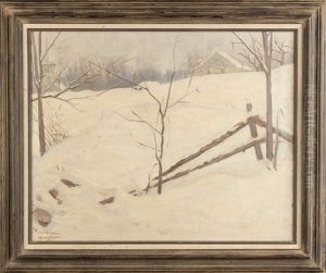 Winter Landscape by Alexander Robertson James