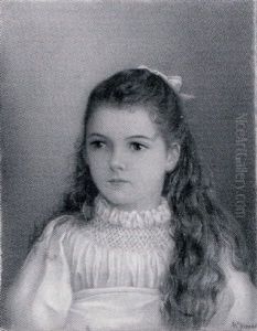 A Portrait Of Alice Wadworth by Alice Archer S. James