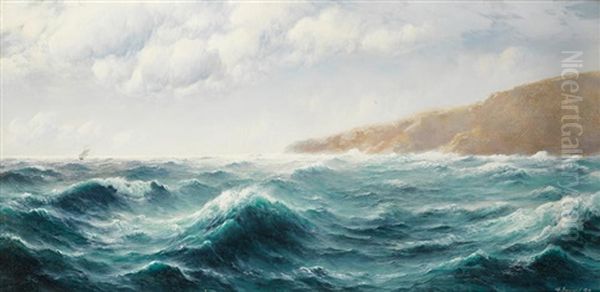 Storm Off The Cornish Coast - view 1