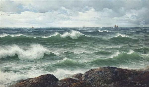 A Breezy Day, Tide Coming In - view 1