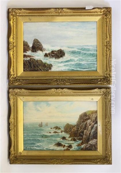 Cornish Coastal Scenes (pair) - view 1