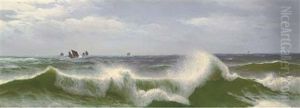 Crashing Waves, The Fishing Fleet Beyond by David James