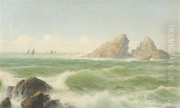 Manawaur Rocks, Scilly - view 1