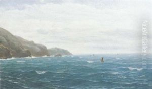 A Fishing Fleet Off The Coast by David James