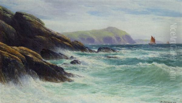 Tide Coming In, Cornish Coast - view 1