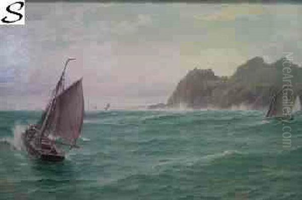Southwest Breeze Off Penninis Head, Scilly - view 1