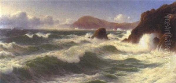 Tide Breakers, Coast Of Devon - view 1