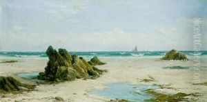 A Summer Morning, Bude Sands, Cornwall by David James