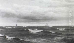 A Windy Day At Sea by David James