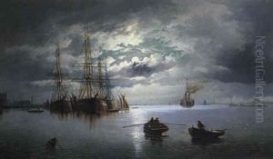 Evening In The Harbour by David James