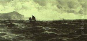 Breezy Day Off The West Coast Of Cornwall by David James