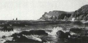 'carn Vorn Head, Mill Bay, Cornwall' by David James