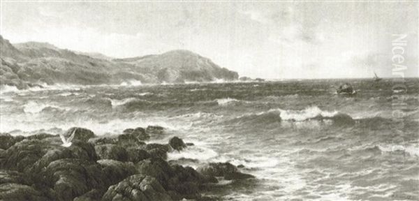 Manorbier Bay, South Wales - view 1