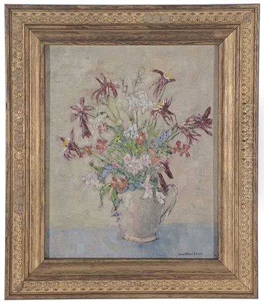 Still Life With Columbine And Freesia - view 1