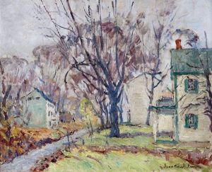 Houses By A Creek