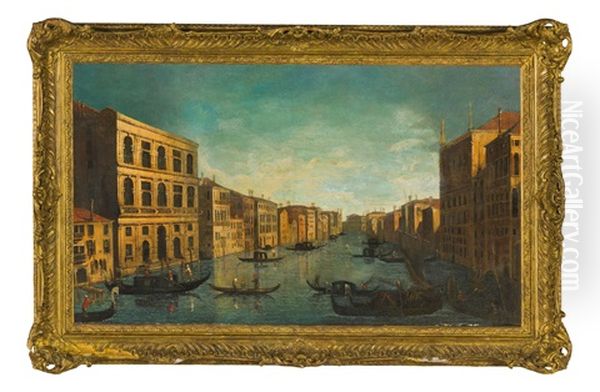 Veduta Di Venezia Con Il Canal Grande Da Palazzo Grimani A Ca' Foscari - view 1