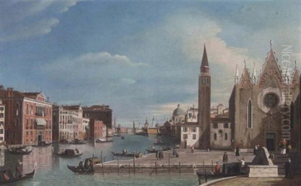 Santa Maria Della Carita And The Grand Canal, Venice - view 1
