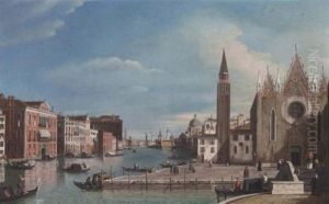Santa Maria Della Carita And The Grand Canal, Venice by William James
