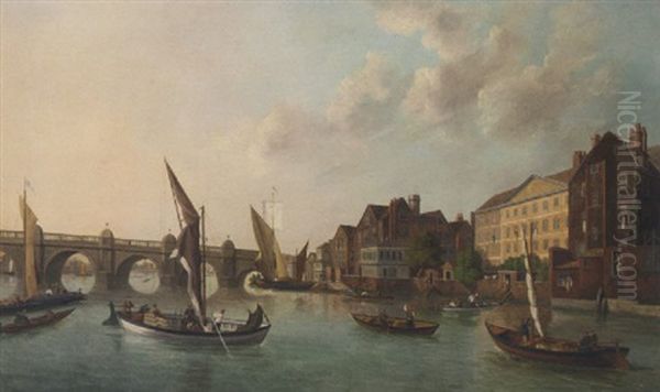 Old Westminster Bridge - view 1