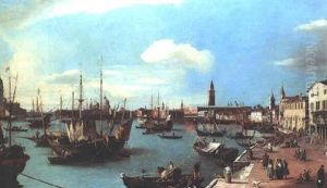 A View On The Riva Degli Schiavoni, Venice, Looking West by William James