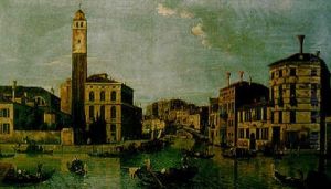 Der Canale Grande In Venedig by William James