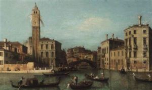 Canal Scenes: Canneregio And The Grand Canal by William James