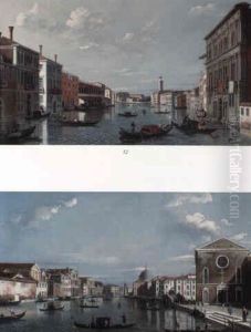The Grand Canal, Venice, Looking To The Palazzo Frangini by William James