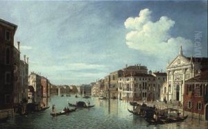 View Of The Grand Canal, Venice by William James
