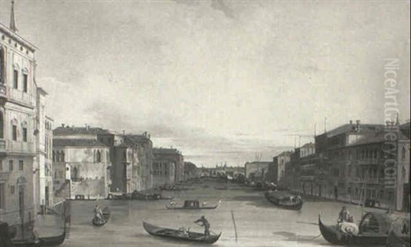 The Grand Canal, Looking Towards The Rialto Bridge - view 1