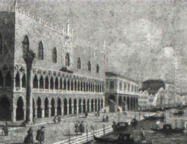 View Of The Doge's Palace And The Riva Degli Shiavoni, Venice - view 1