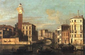 The Grand Canal, Venice With A View Of St. Jeremia by William James