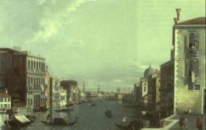 View Of The Grand Canal, Venice by William James