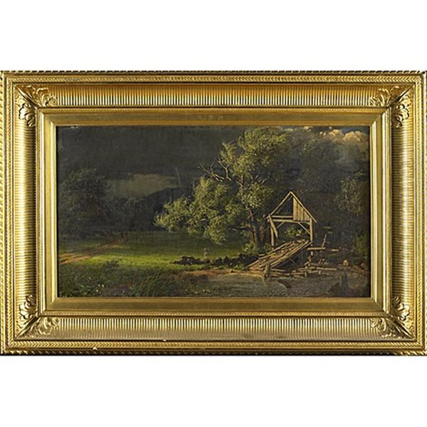 Landscape (a Storm - Summer Afternoon?) - view 1
