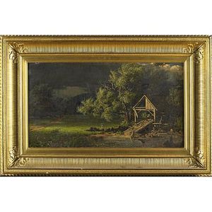 Landscape (a Storm - Summer Afternoon?)