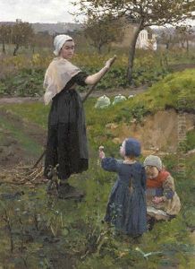 In The Garden by Middleton Jameson