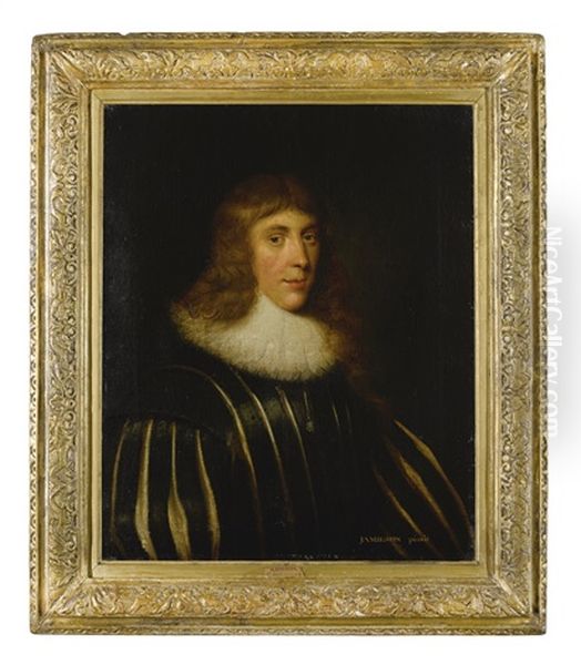 Portrait Of Alexander, 1st Lord Forbes Of Pitsligo (d. 1636), Half-length, Wearing A Slashed Doublet And White Ruff - view 1