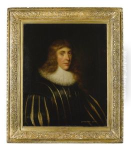 Portrait Of Alexander, 1st Lord Forbes Of Pitsligo (d. 1636), Half-length, Wearing A Slashed Doublet And White Ruff
