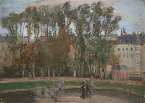 The Tuileries Gardens, Paris - view 1