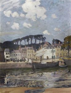 Quayside, St. Valerie Sur Somme by Alexander Jamieson