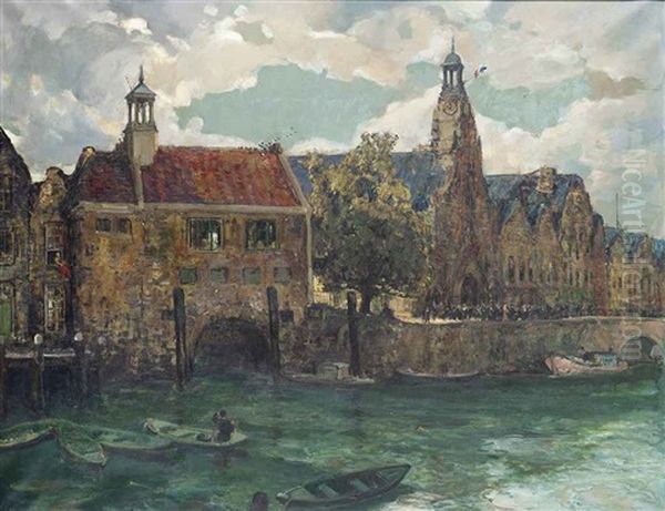 Sunday, Midday At Rotterdam by Alexander Jamieson