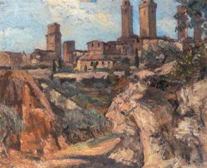 Italian Hill Town by Alexander Jamieson