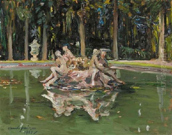 The Fountain Of The Four Maidens, The Trianon, Versailles - view 1